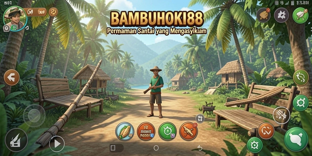 Tampilan menarik dari gameplay <strong>BAMBUHOKI88</strong> yang penuh warna.
