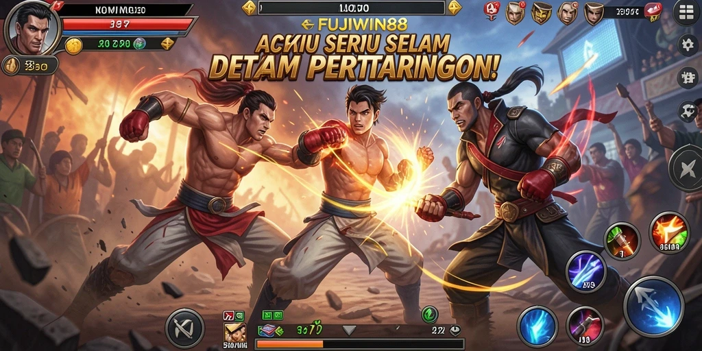 Screenshot menggambarkan aksi seru dalam permainan FUJIWIN88 dengan grafis menakjubkan.