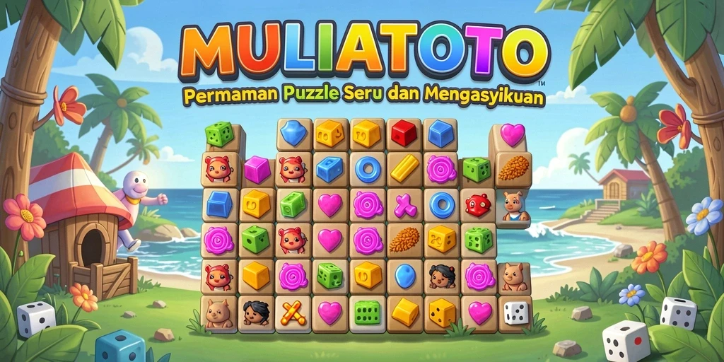 Tampilan gameplay MULIATOTO yang menarik dan penuh warna.