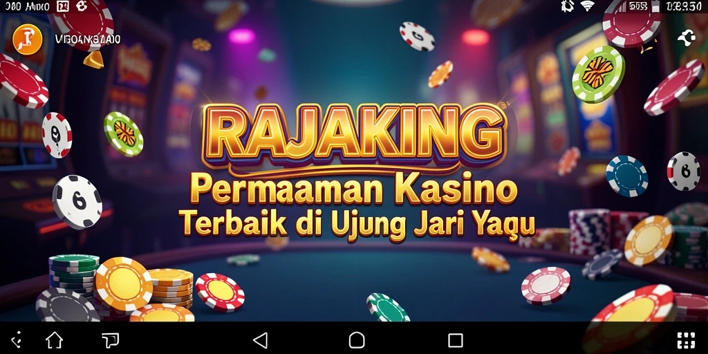 Tangkapan layar RAJAKING menunjukkan pengalaman bermain Kasino yang seru dan mengasyikkan.