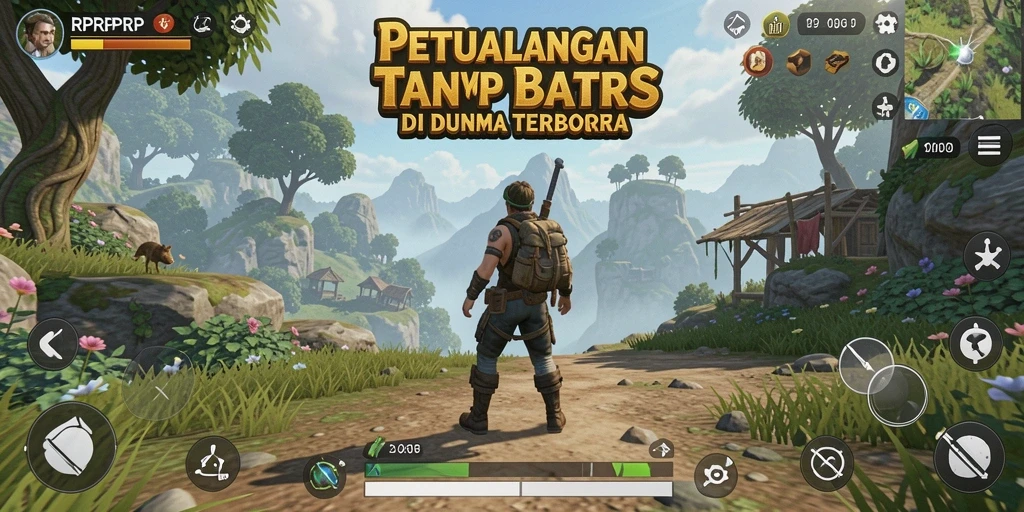 Gameplay RPRPRP yang memukau di dunia terbuka penuh petualangan.
