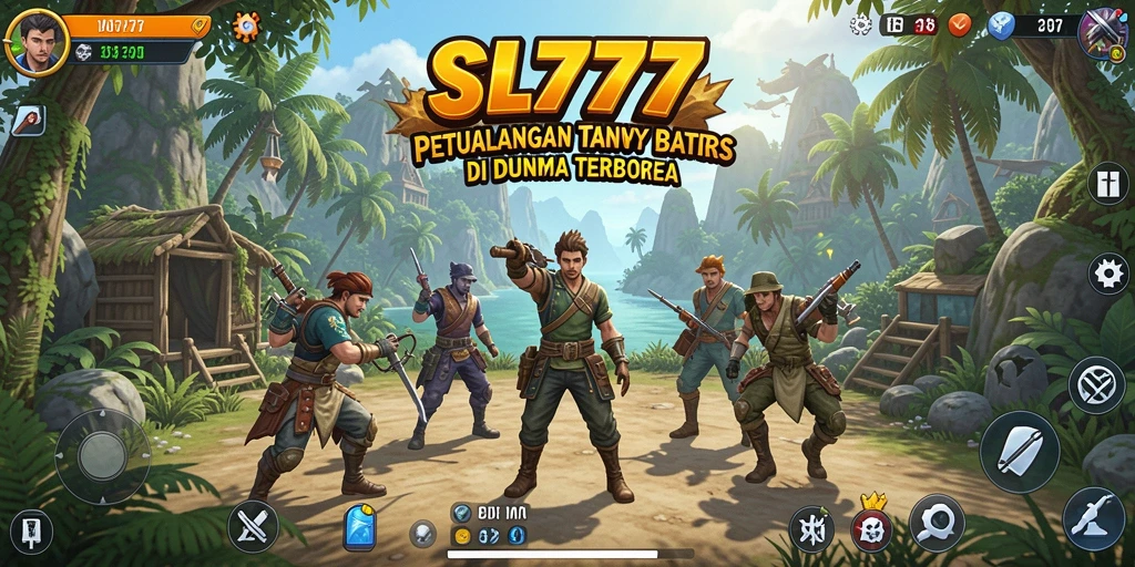 Tampilan menarik dari gameplay SL777 dengan dunia Open World yang luas.