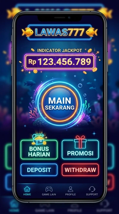 Pengguna menikmati pengalaman menjelajahi aplikasi di platform lawas777.